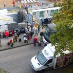 Bus / LKW Loading am Peter-Altmeier-Ufer Steiger 5